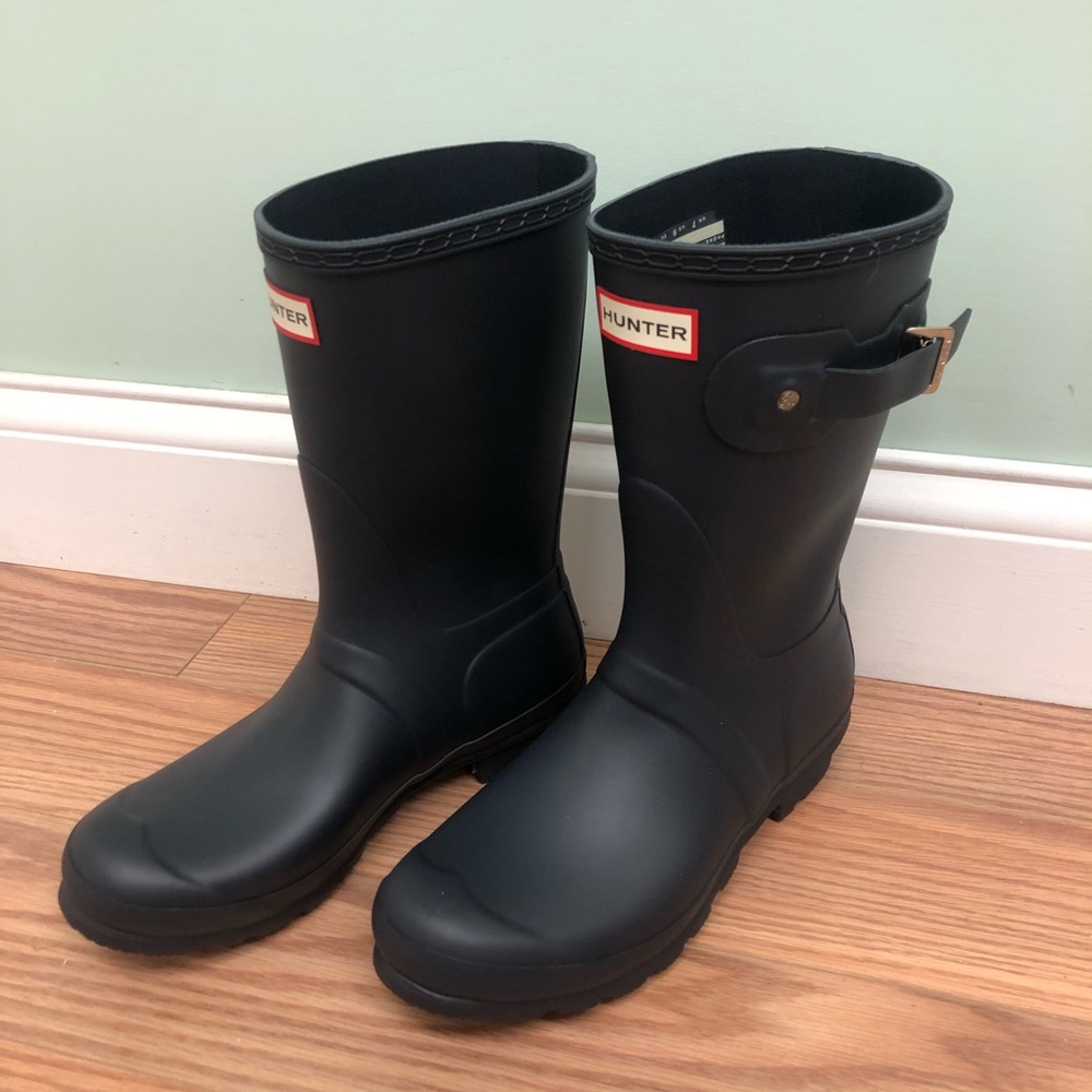 Hunter | Women's Original Short Boot | Matte Navy | Various Sizes